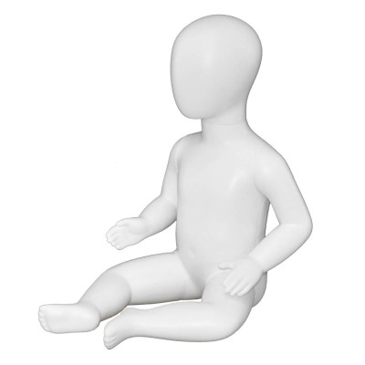 Premium Child Plastic Sitting Mannequin 1yr