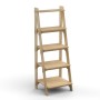 Wooden LADDER Display Shelf Single Sided