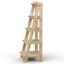 Wooden LADDER Display Shelf Single Sided