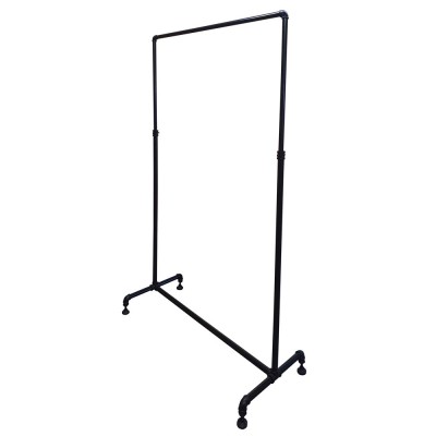 MARIO Adjustable Clothing Rack Straight Black