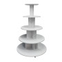 5 Tier Round Display Table 