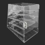 4 Tray Acrylic Bakery Case