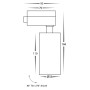 Single Circuit 9W Dimmable Track Head